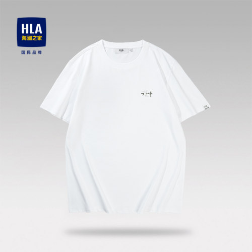 HLA/海澜之家短袖休闲青年