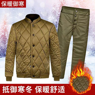 外套 劳保男工人冷库工作服防寒短款 冬季 棉服加厚棉衣棉袄棉裤