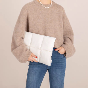 纯色电脑包适用MacBookAirM4/M3/M2/M1苹果电脑MacBookPro13/14英寸笔记本内胆包枕头包防水保护包收纳包简约