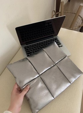 适用苹果电脑包内胆包14寸macbookpro保护套13寸2024款AirM3笔记本小众磁吸枕头电脑包