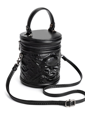 Stereoman 欧洲Banned暗黑系水桶包骷髅头斜挎包亚文化高级感小众