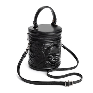 Stereoman 欧洲Banned暗黑系水桶包骷髅头斜挎包亚文化高级感小众