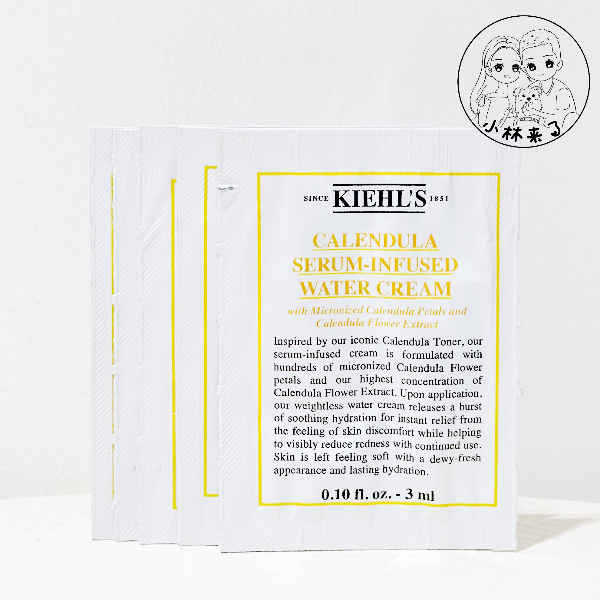 科颜氏金盏花面霜小样3ml