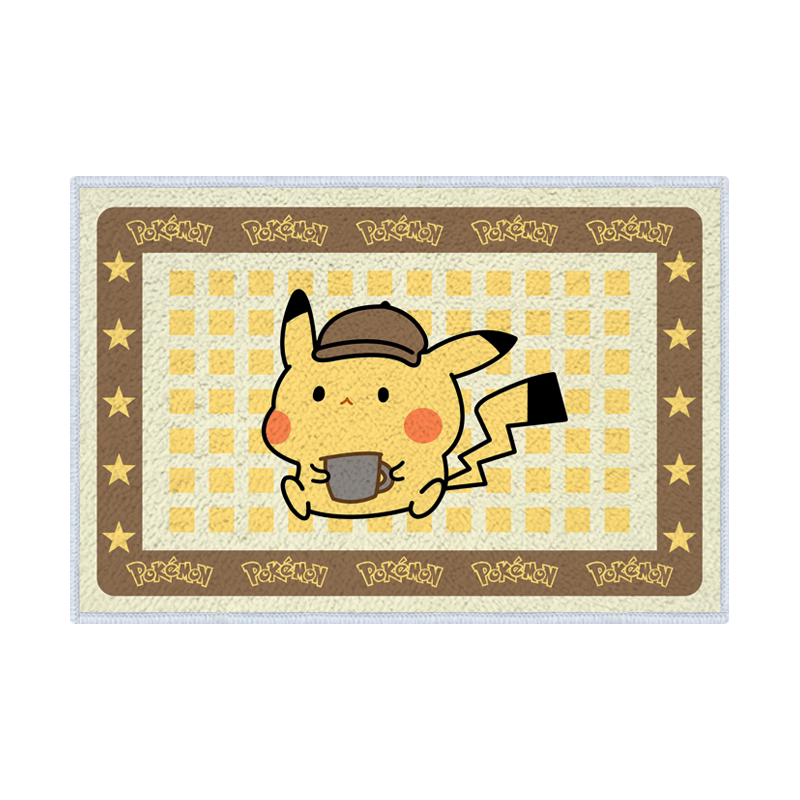 宝可梦Pokémon胖丁仿羊绒地垫