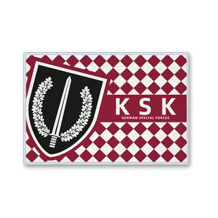 德国陆军特种部队司令部德军KSK仿羊绒地垫地毯玄关入户门口脚垫