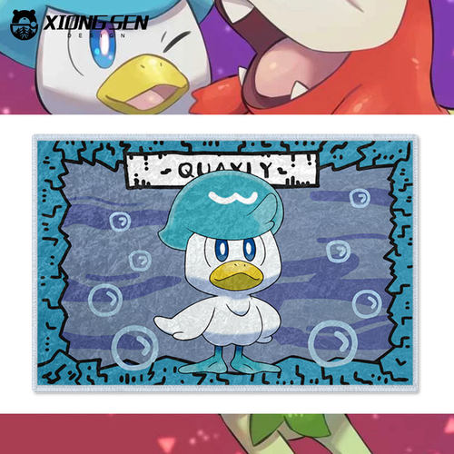 呆火鳄新叶喵润水鸭硅藻泥地垫