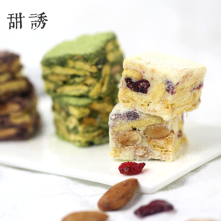 甜诱闺蜜ins系奶芙雪花酥女生馋嘴网红小零食奶香浓郁下午茶点心