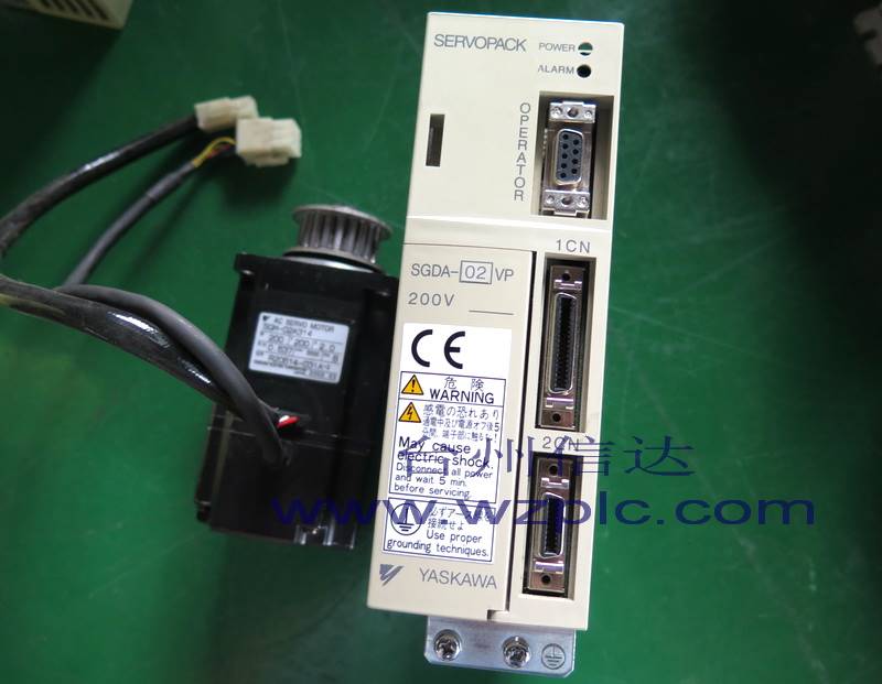 SGM-02A314 SGDA-02VP安川200W伺服电机拆机质保-封面