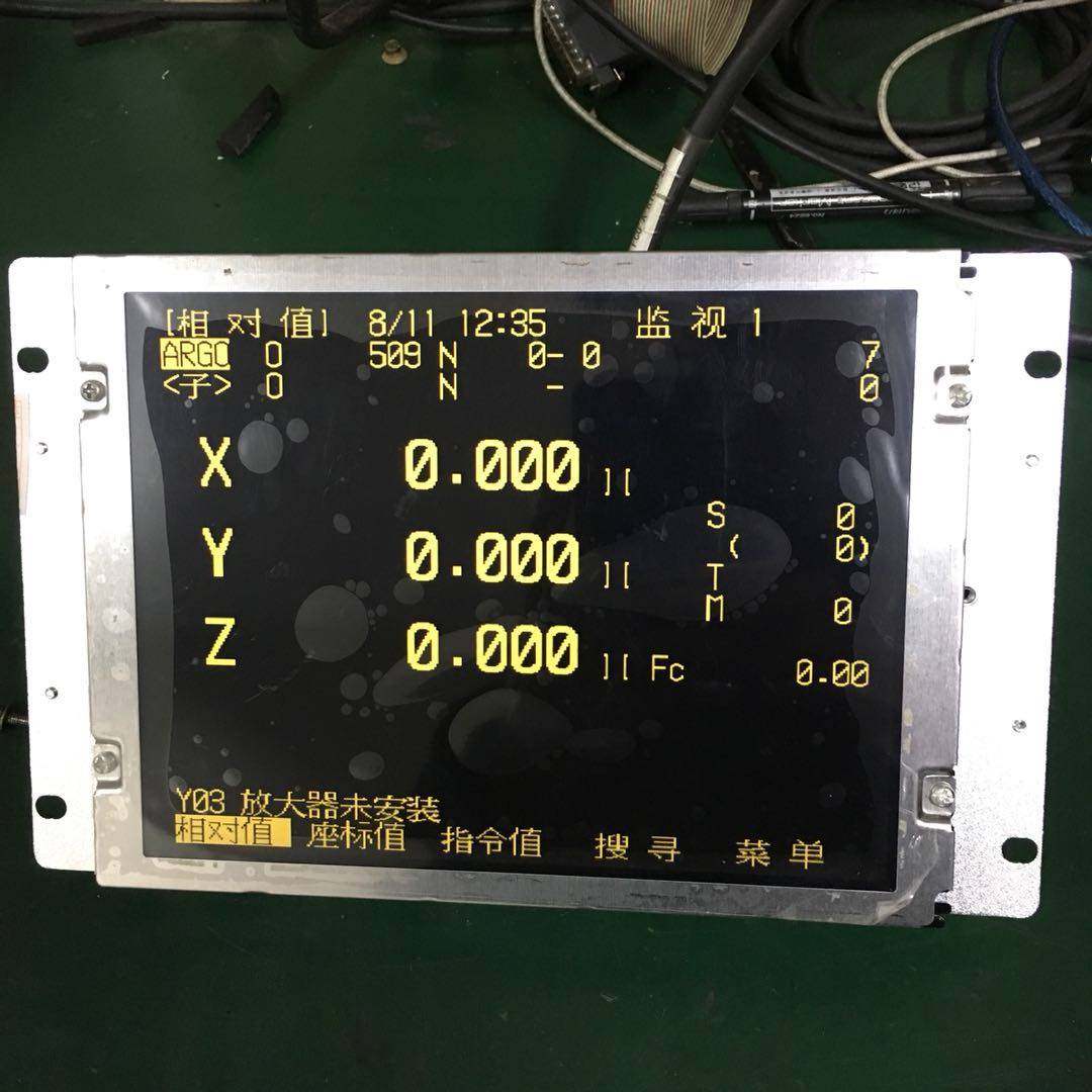 三菱数控系统 m60 m64 e60 液晶显示器代替 crt显像管 升级改造议