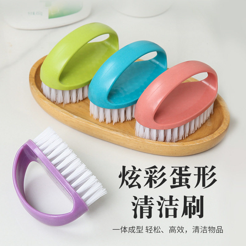 塑料小毛刷清洁刷弧形手柄鞋刷多功能洗衣刷刷鞋刷子不包邮软毛