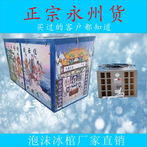 泡沫冰棺冷冻机水晶棺手提冰棺冷冻棺