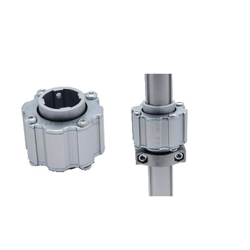 转动器d28第三代铝合金精益管线棒配件接头辅件连接件 周转车货架