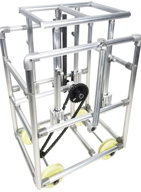 无动力重力往返车自动送料小车LCIA低成本自动化第三代精益管线棒