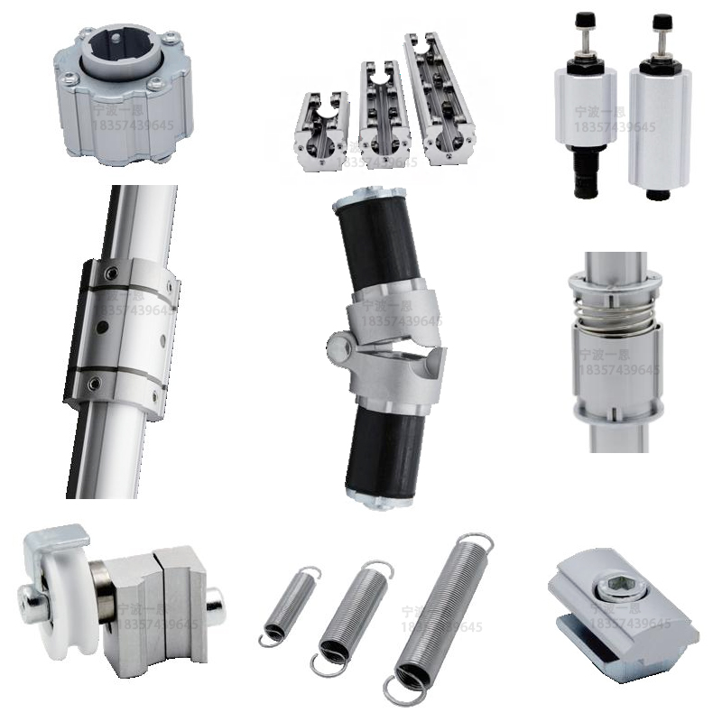 第三代铝合金精益管配件厂家直销