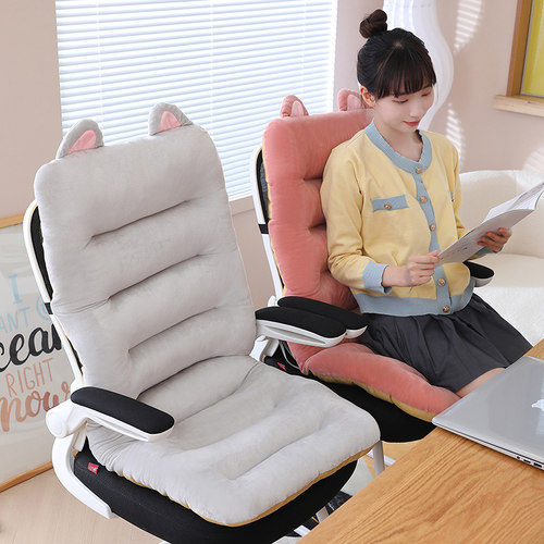 椅子坐垫冬季座垫靠背一体垫子