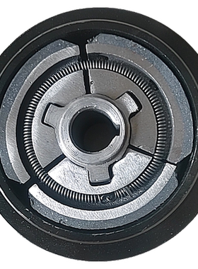 罗宾90T平板夯Ey20双槽B型离合器块皮带轮 130mm厚51mm轴径20mm