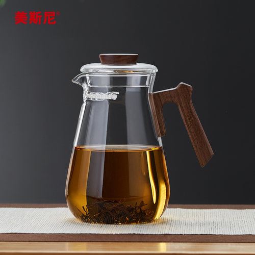 月牙过滤玻璃茶壶大容量煮茶器