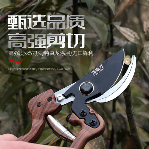 园艺剪邓家刀SK5碳素钢