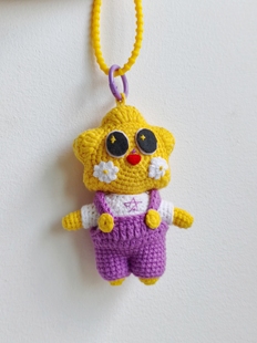 他泰明星GMM周边娃娃ceri玩偶挂件手工编织材料包成品钥匙扣