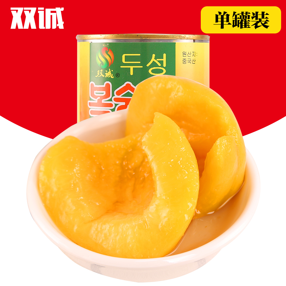 NG家的味零食店 双诚黄桃罐头大片黄桃徐州特产 425g