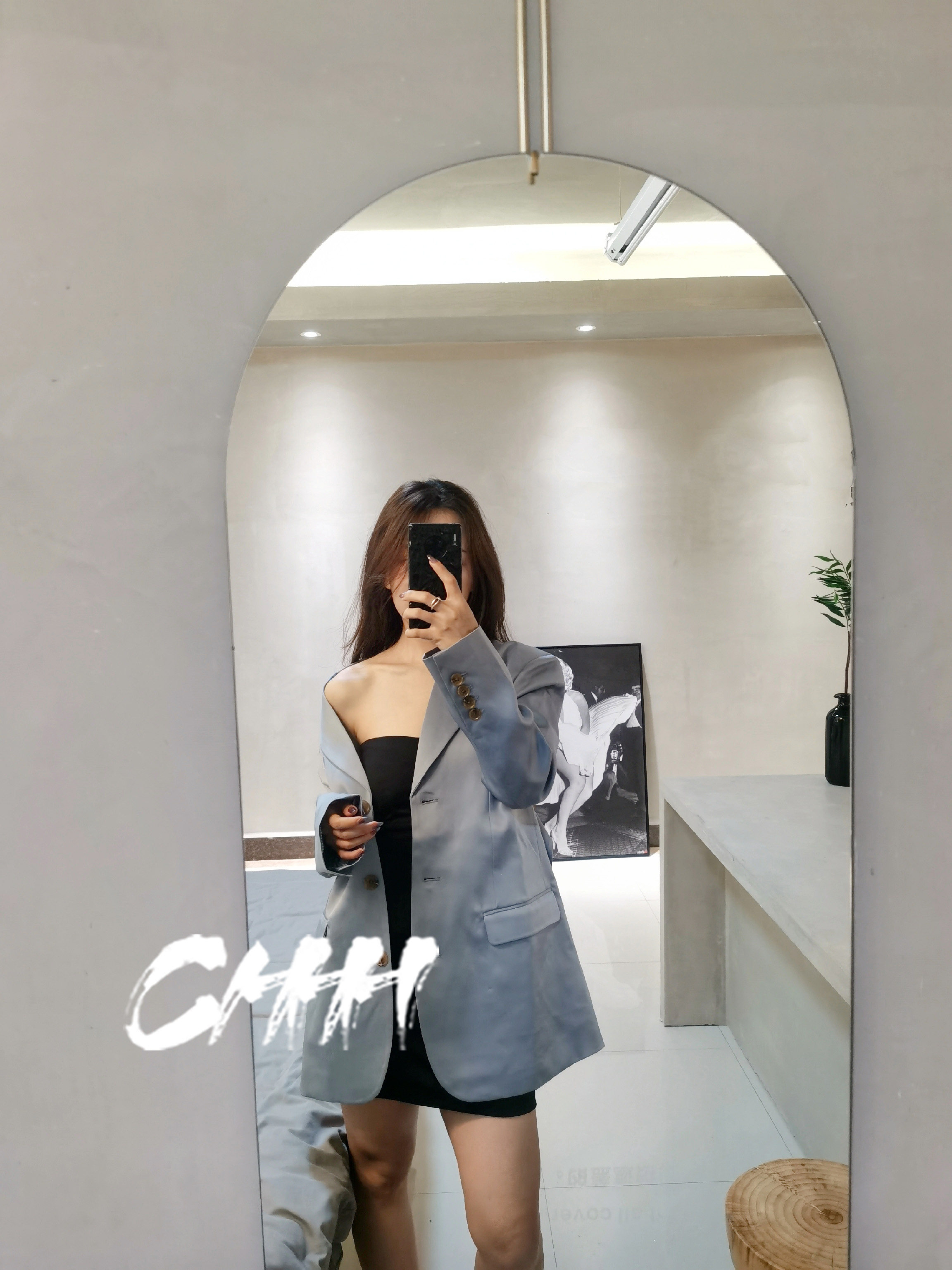 【chenyunmu】一件关于灰蓝色的西装 定制面料 肉眼看得见的高级