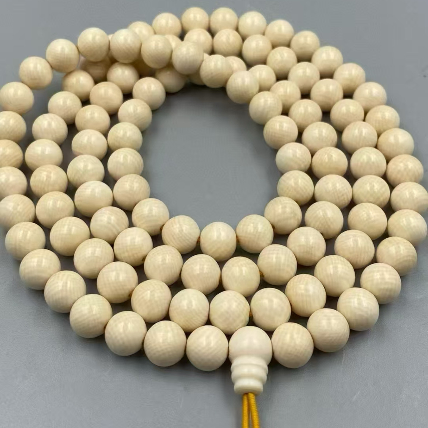 小叶紫檀手串0.8女款文玩佛珠手链老料真品男高端收藏级108颗爆纹