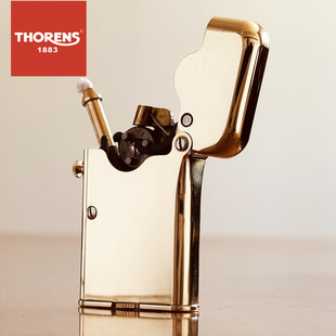 源自瑞士托伦斯单钩煤油打火机个性创意黄铜精雕砂轮