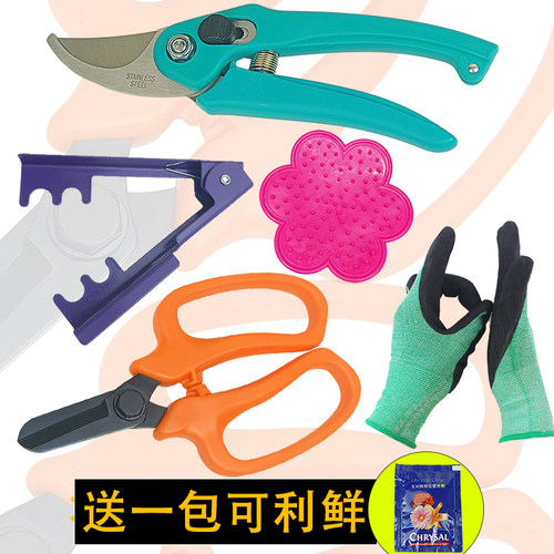 德奥加厚花艺剪工具套装