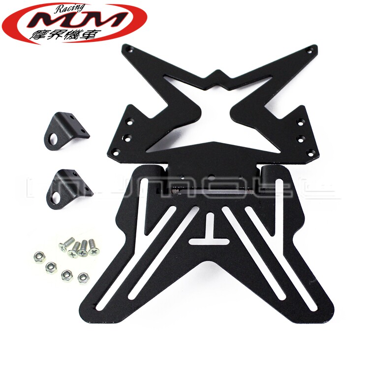 通用本田川崎雅马哈铃木摩托车改装件指示器支架牌照架转向灯支架