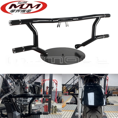 摩托车改装件适用哈雷戴维森路王FLHR伊莱克特滑翔标准FLHT防撞杆