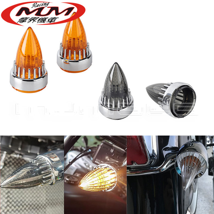 适用哈雷软尾街道滑翔公路滑翔运动系戴娜LED转向信号灯68973-00
