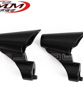 适用于哈雷XL1200X摩托车改装配件铝制黑色转向灯支架2010-2015年