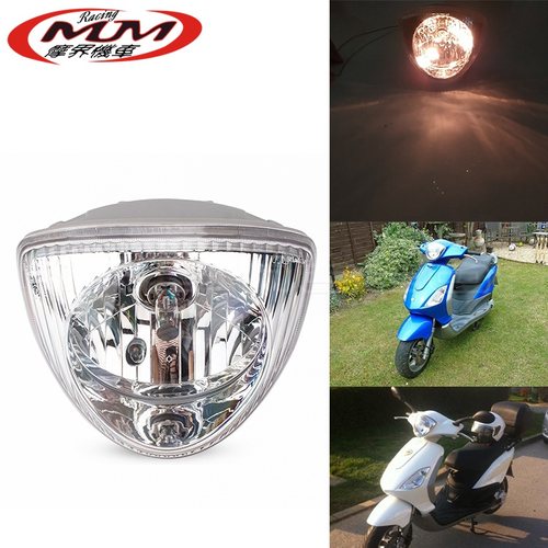 摩托车改装件适用比亚乔FLY 50 2T 4T 100 4T 125 4T前大灯前照灯