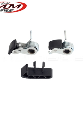 适用于哈雷双凸轮发动机FXST/FXD/FLST链条张紧器+凸轮链指南导轨