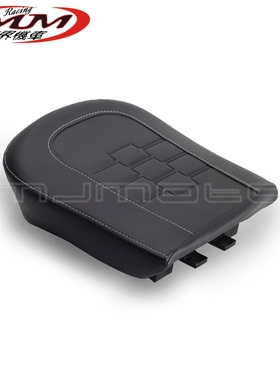 适用于哈雷 Sportster S RH1250S摩托车改装配件黑色乘客后座坐垫