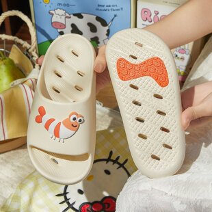开学穿搭儿童洗澡漏水浴室冲凉男童小女孩拖鞋 凉拖鞋 夏季 2026新款