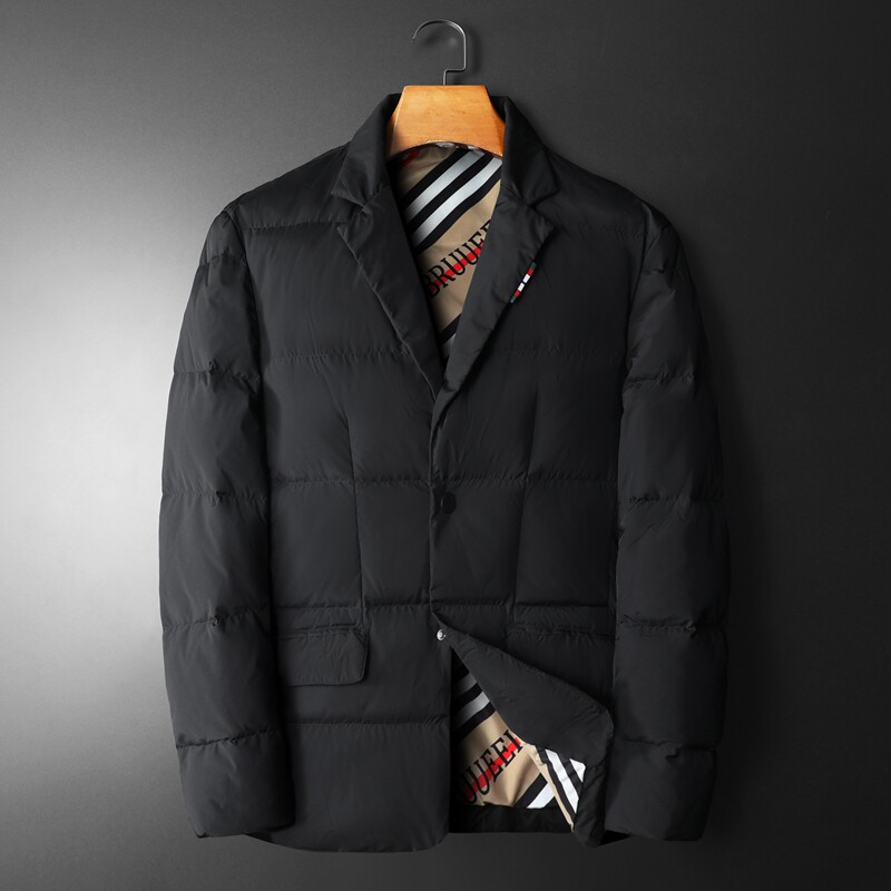 冬装西装羽绒服男 90白鸭绒 D302--28023P270图片