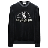 秋冬装新款金丝绒加绒加厚卫衣7301P115，男装卫衣，电商D302