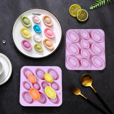 金元宝硅胶软模具巧克力钵子糕