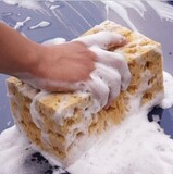 Популярная очень большая сотовая губка для мойки автомобилей, коралловая губка...