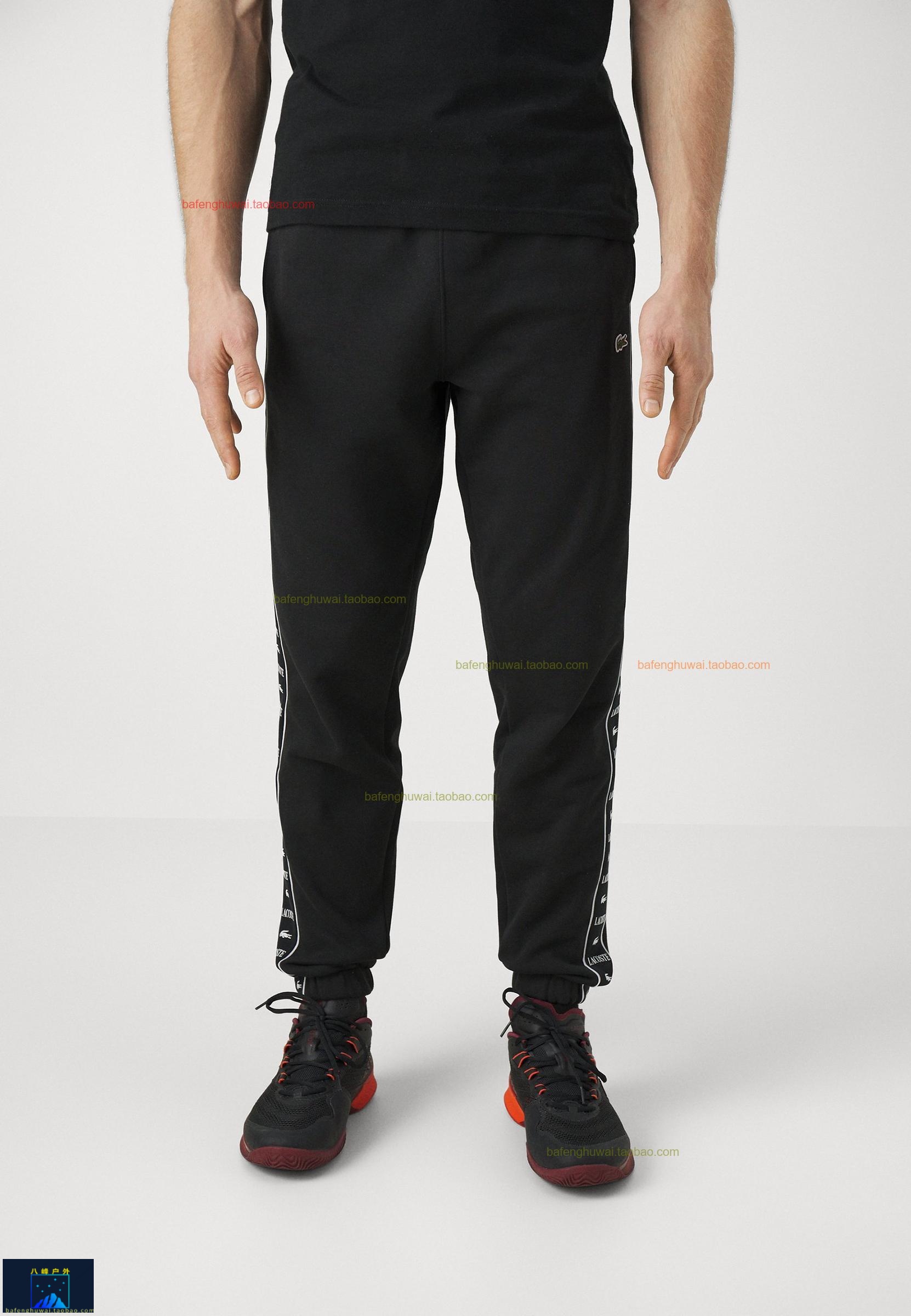 北欧正品男运动长裤子La=coste Sport TROUSERS TAPE Tracksuit b