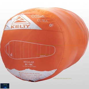 800 Dri羽绒 睡袋 户外睡袋露营徒步Kelty Cosmic 正品 Ultra