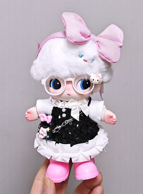 RMAX迪士尼dimoo黛丝娃衣小香风裙子套装17cm搪胶盲盒高飞布鲁托