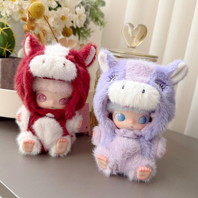 适配dimoo新生日记娃衣守护依赖新奇眷恋新年小马娃娃衣服套装萌