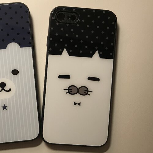 大脸海豹表情适用苹果15promax手机壳iphone14pro保护套13卡通12可爱11磨砂玻璃背板硬16plus黑色软边17创意X