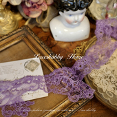 法国进口古法列维斯蕾丝leaves lace手工DIY高定法蕾丝花边 161