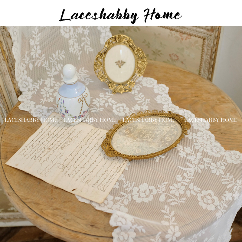 LACESHABBY法式浪漫复古碎花桌旗