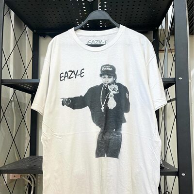 Eazy-E复古重磅纯棉短袖男女T恤