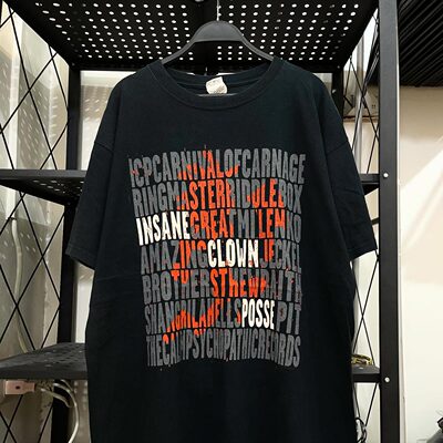 美式复古ICPP纯棉宽松潮T男女款