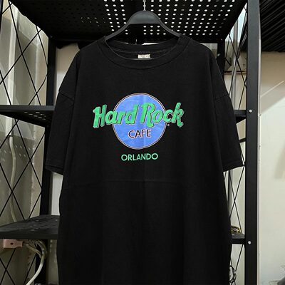 HardRock硬核摇滚复古短袖T恤